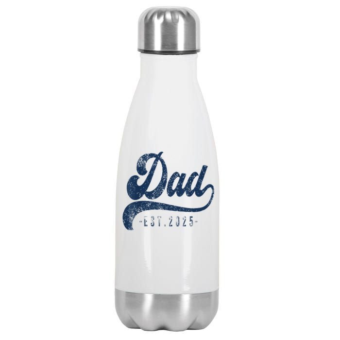 Dad Est 2025 Stainless Steel Insulated Water Bottle