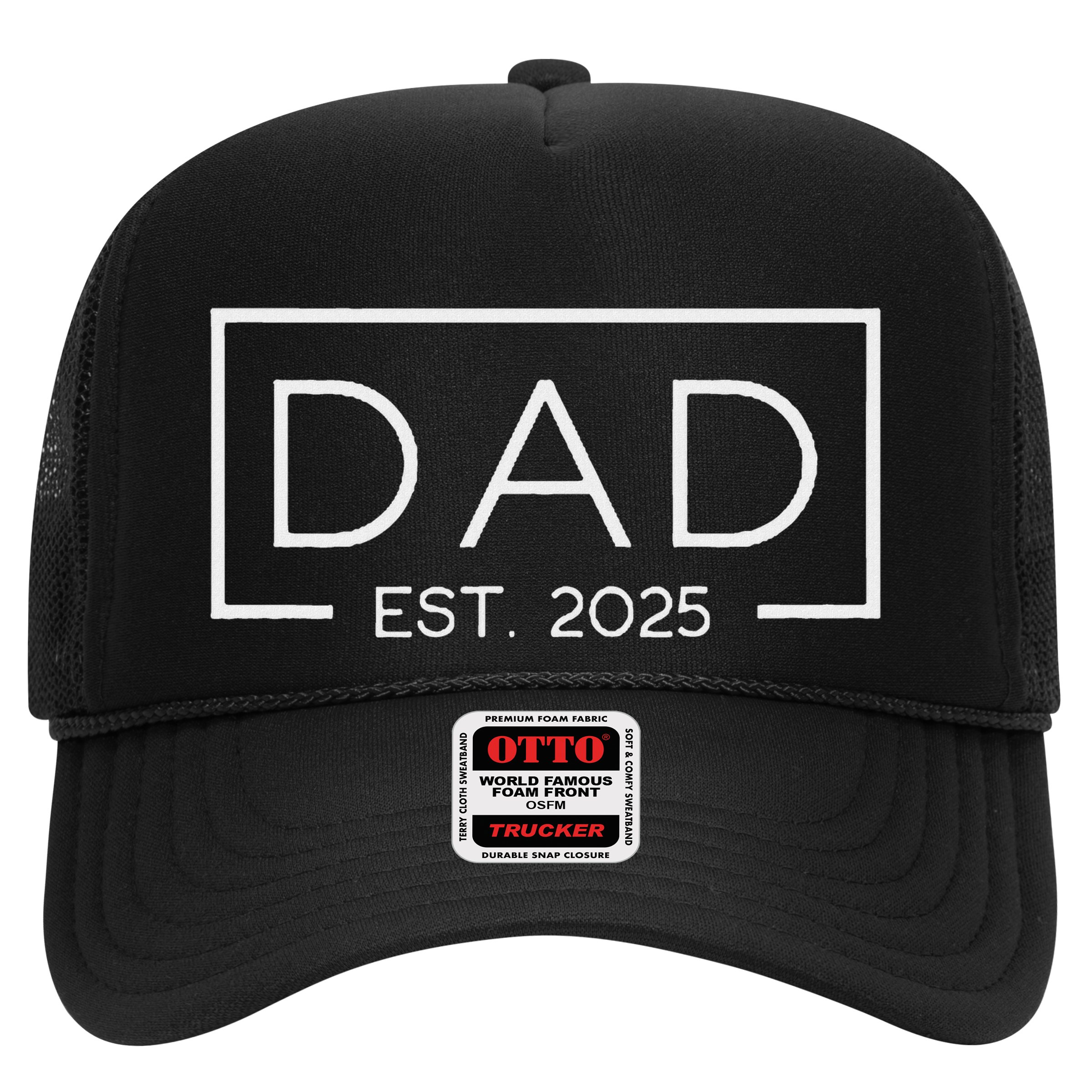 Dad Est. 2025 Logo Father 2025 Loading New Dad 2025 Hat