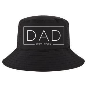 Dad Est 2024 Expect 2024 Father 2024 New Dad 2024 Gift Cool Comfort Performance Bucket Hat