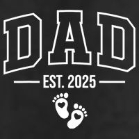 Dad Est 2025 Dad To Be Gifts New Daddy Adult Drive Performance Visor