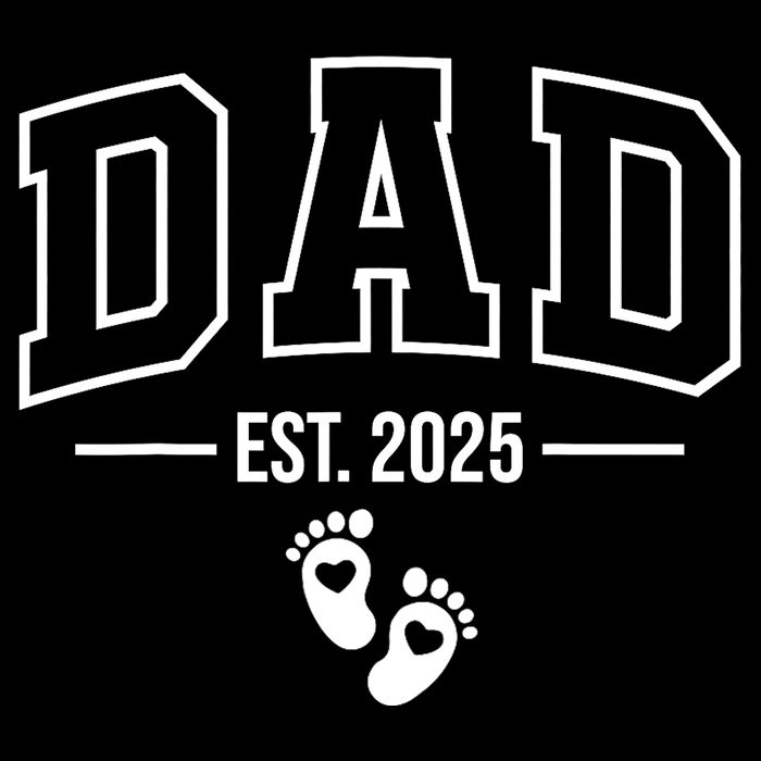 Dad Est 2025 Dad To Be Gifts New Daddy Drawstring Bag