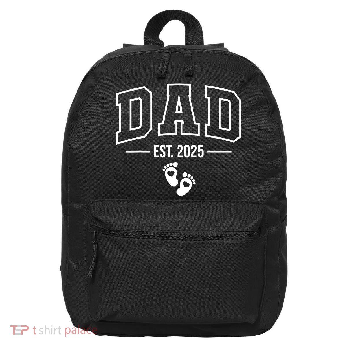 Dad Est 2025 Dad To Be Gifts New Daddy 16 in Basic Backpack