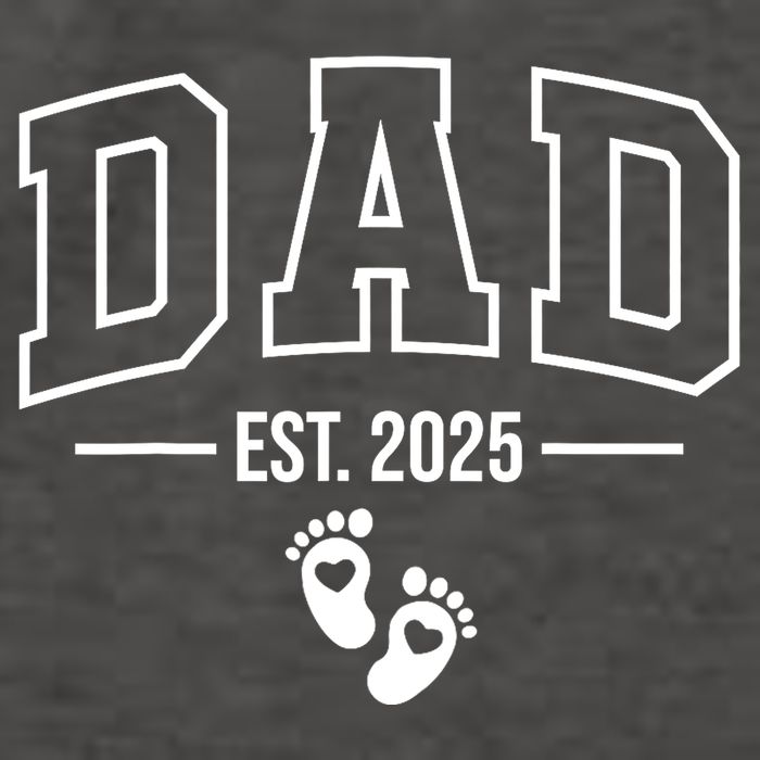 Dad Est 2025 Dad To Be Gifts New Daddy Vector Backpack