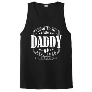 Dad Est 2024 Soon To Be Daddy Pregnancy Announcement PosiCharge Competitor Tank