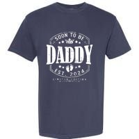 Dad Est 2024 Soon To Be Daddy Pregnancy Announcement Garment-Dyed Heavyweight T-Shirt