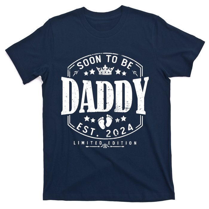 Dad Est 2024 Soon To Be Daddy Pregnancy Announcement T-Shirt