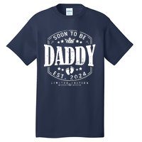 Dad Est 2024 Soon To Be Daddy Pregnancy Announcement Tall T-Shirt