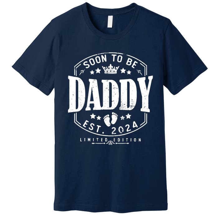 Dad Est 2024 Soon To Be Daddy Pregnancy Announcement Premium T-Shirt