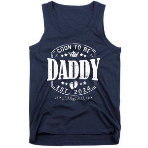 Dad Est 2024 Soon To Be Daddy Pregnancy Announcement Tank Top