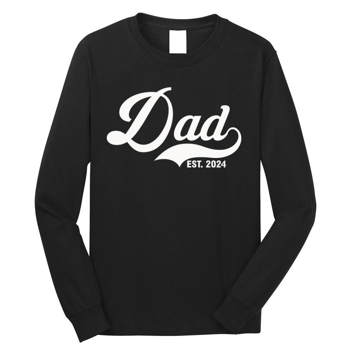 Dad Est. 2024 Long Sleeve Shirt