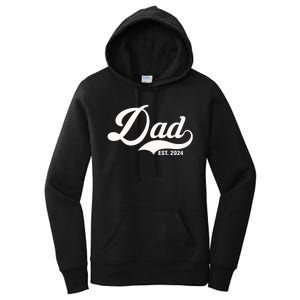 Dad Est. 2024 Women's Pullover Hoodie