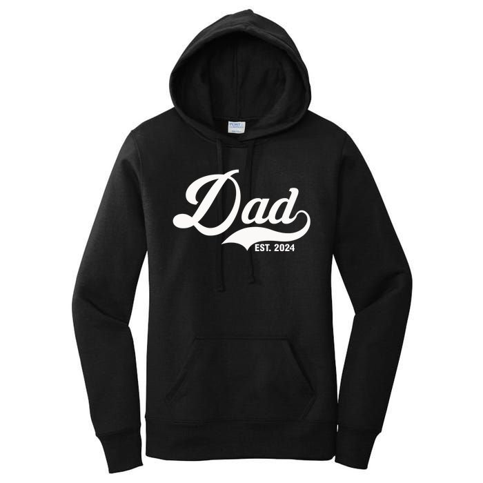 Dad Est. 2024 Women's Pullover Hoodie