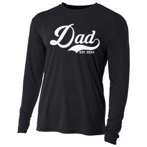 Dad Est. 2024 Cooling Performance Long Sleeve Crew