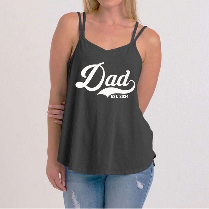 Dad Est. 2024 Women's Strappy Tank