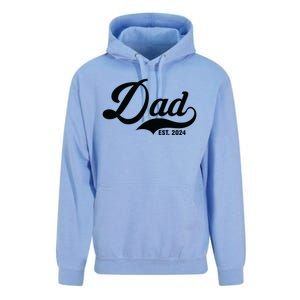 Dad Est. 2024 Unisex Surf Hoodie