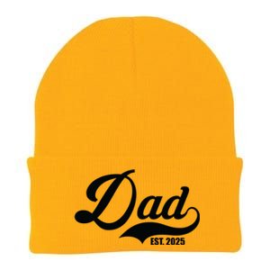 Dad Est. 2025 Knit Cap Winter Beanie