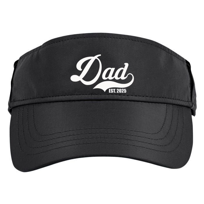 Dad Est. 2025 Adult Drive Performance Visor