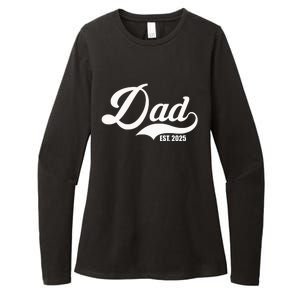 Dad Est. 2025 Womens CVC Long Sleeve Shirt