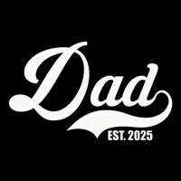 Dad Est. 2025 Cropped Pullover Crew