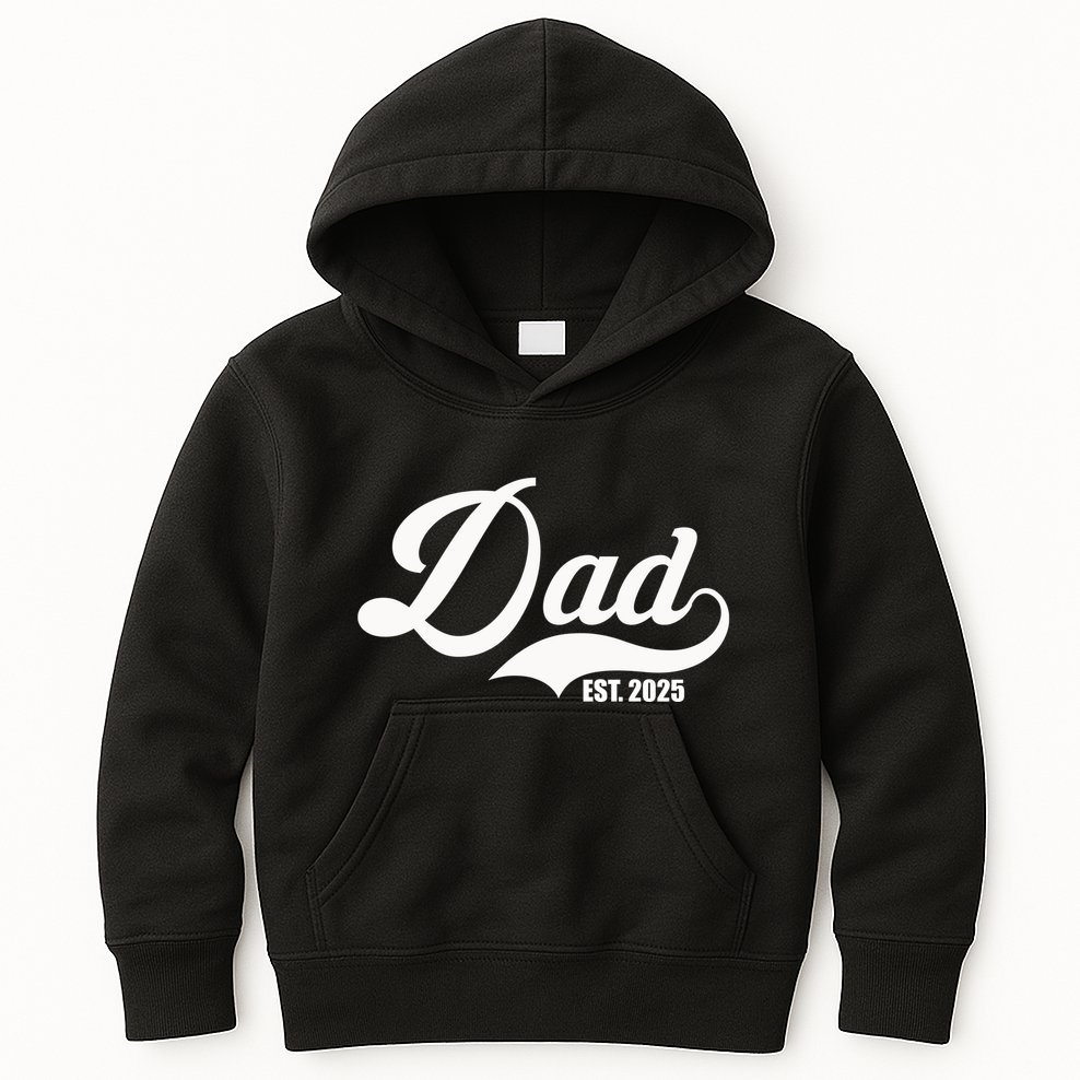Dad Est. 2025 Kids Hoodie