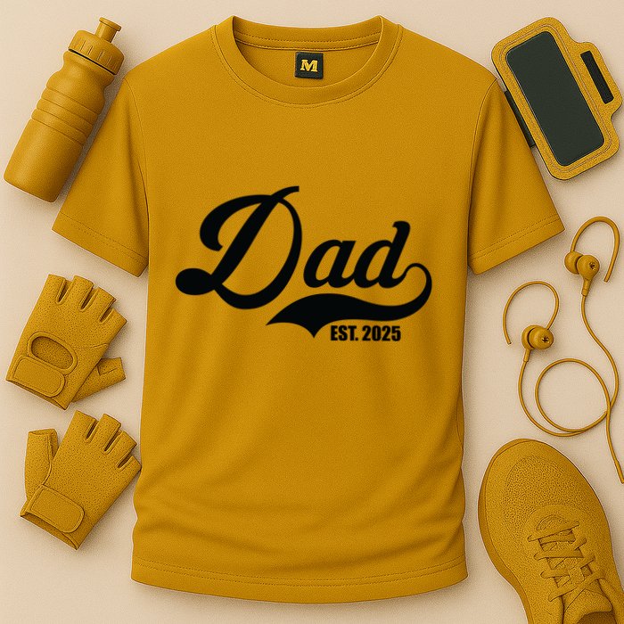 Dad Est. 2025 Performance Shirt