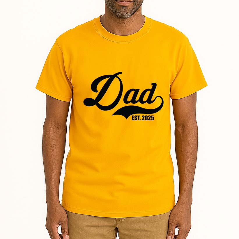 Dad Est. 2025 Tall T-Shirt