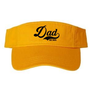 Dad Est. 2025 Valucap Bio-Washed Visor