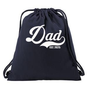 Dad Est. 2025 Drawstring Bag