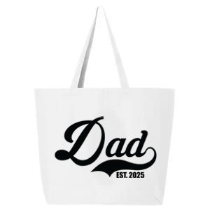 Dad Est. 2025 25L Jumbo Tote