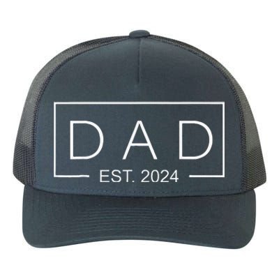 Dad Est 2024 Soon To Be Dad 2024 Pregnancy Announcement Yupoong Adult 5-Panel Trucker Hat