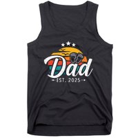 Dad Est 2025 Retro Vintage Dad To Be Gifts For 1st Time Dad Tank Top