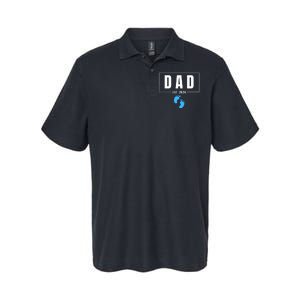 Dad Est. 2024 Fathers Day Expecting Baby Funny New Dad Baby Boy Softstyle Adult Sport Polo