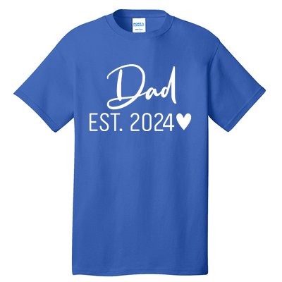 Dad Est. 2024 New Baby Tall T-Shirt