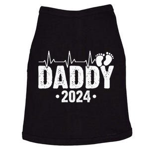 Dad Est 2024 First Fathers Day 2024 Promoted To Daddy Doggie Tank