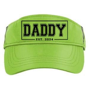 Daddy Est 2024 Promoted To Dad 2024 Pregnancy Announcement Adult Drive Performance Visor