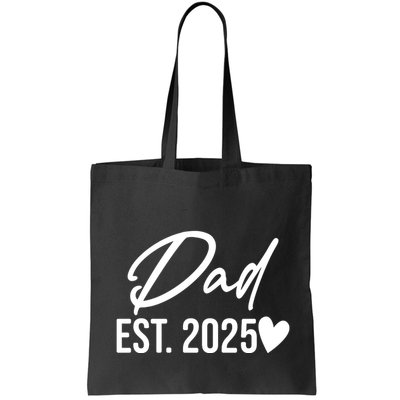 Dad Est. 2025 New Baby Bag
