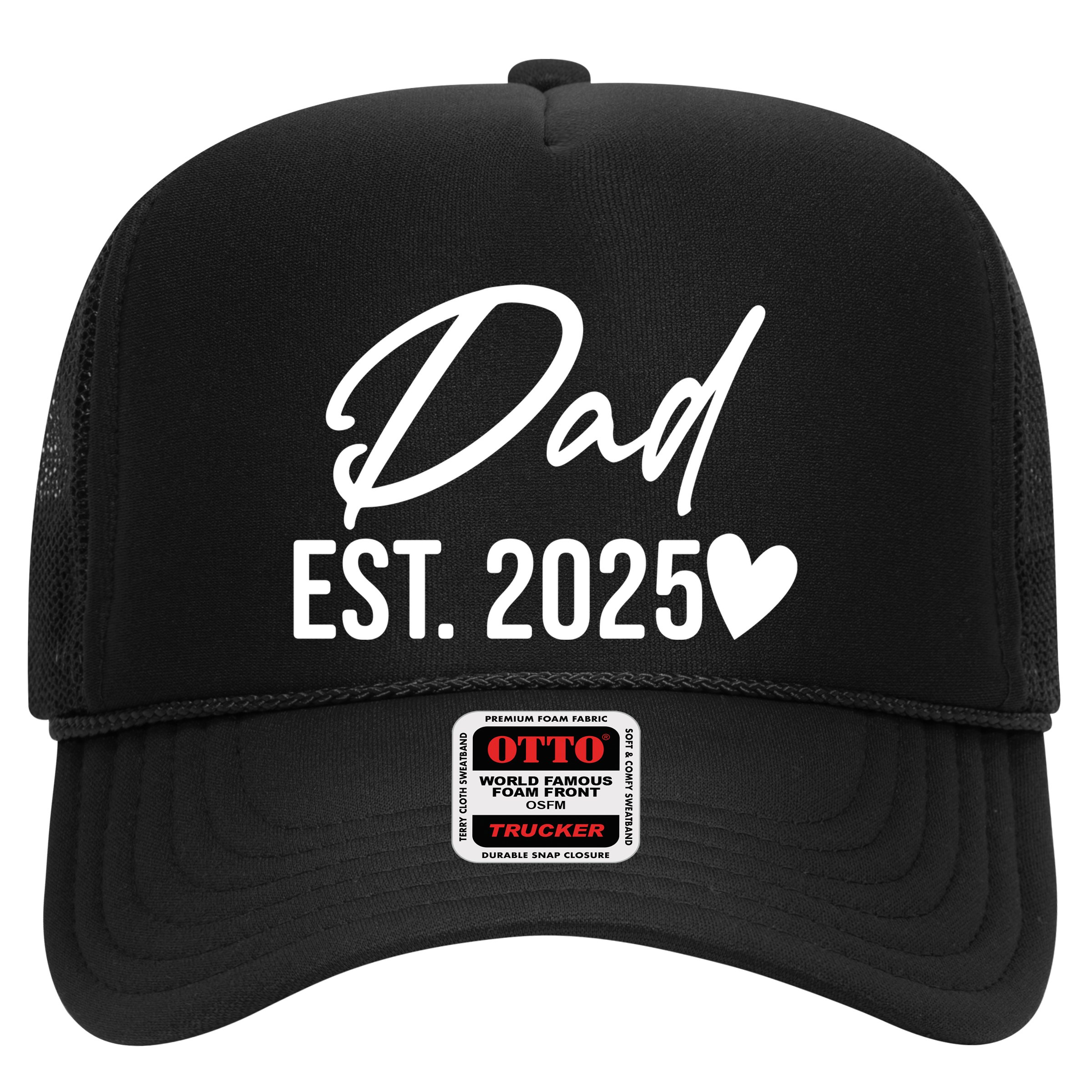 Dad Est. 2025 New Baby Hat
