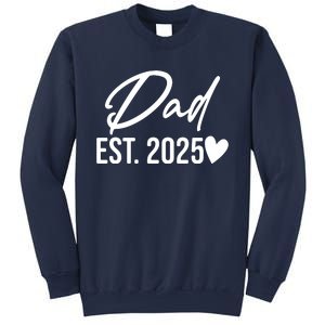 Dad Est. 2025 New Baby Sweatshirt