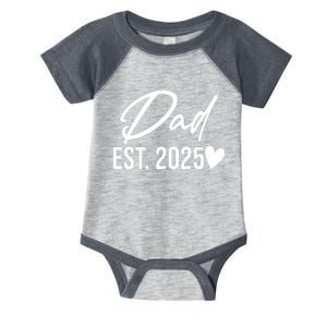 Dad Est. 2025 New Baby Infant Baby Jersey Bodysuit