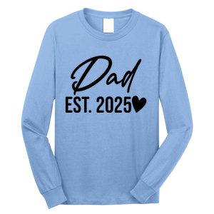 Dad Est. 2025 New Baby Long Sleeve Shirt