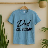 Dad Est. 2025 New Baby T-Shirt