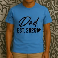 Dad Est. 2025 New Baby T-Shirt