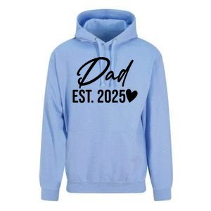 Dad Est. 2025 New Baby Unisex Surf Hoodie