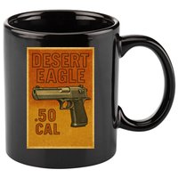 Desert Eagle 50 Cal Gun 11oz C Handle Ceramic Mug