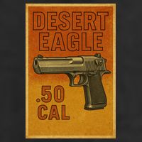 Desert Eagle 50 Cal Gun 11oz C Handle Ceramic Mug