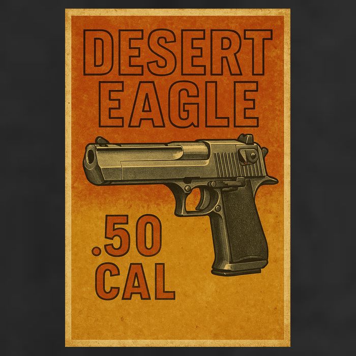 Desert Eagle 50 Cal Gun 11oz C Handle Ceramic Mug