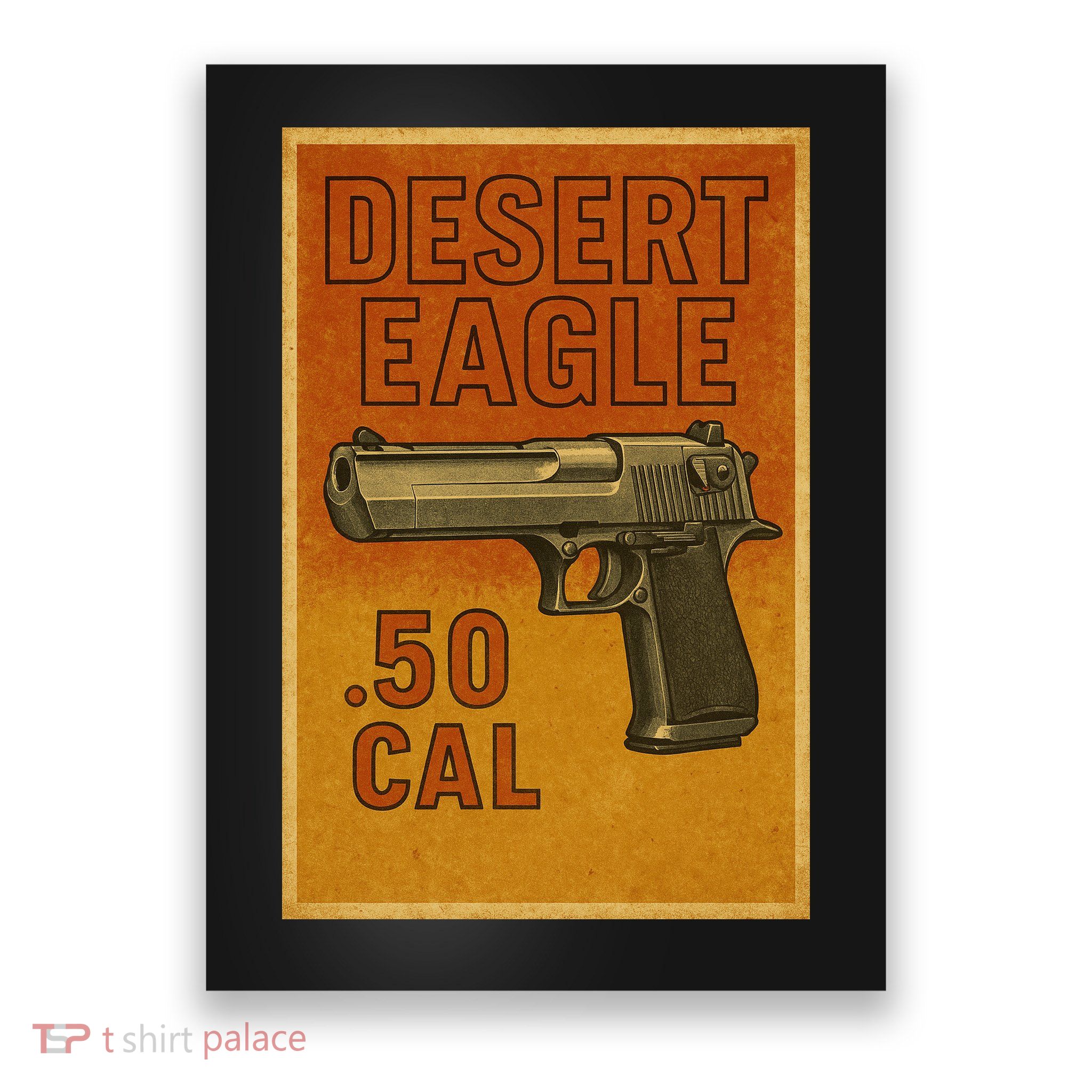 Desert Eagle 50 Cal Gun Poster