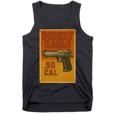 Desert Eagle 50 Cal Gun Tank Top