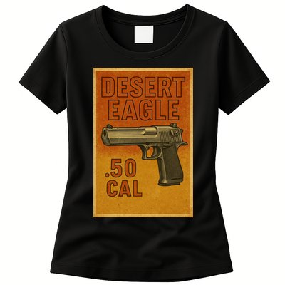 Desert Eagle 50 Cal Gun Womens T-Shirt