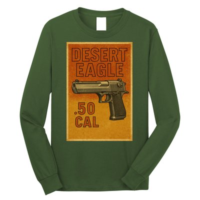 Desert Eagle 50 Cal Gun Long Sleeve Shirt
